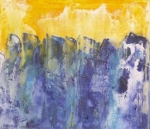 Rhapsodie in Blue, Acryl, 60 x 70 cm