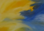 Windspiel, Acryl auf Leinwand, 50 x 70 cm