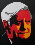 Helmut Schmidt (Kunststoff-Relief)