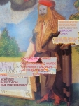 Dürer-Paraphrase:"Selbstbildnis mit Pelzschaube"