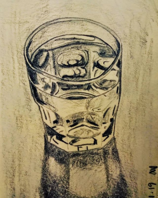Vaso de cristal