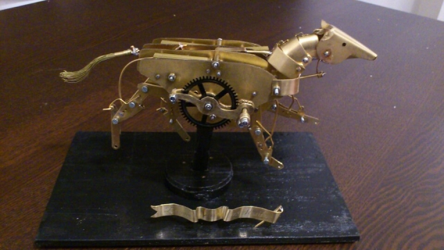Mechanisches Pferd (Privatsammlung)