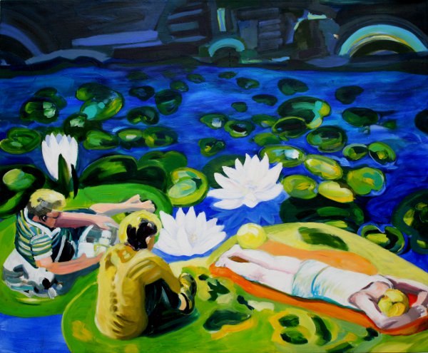 Das goldene Zeitalter
150 cm x 125 cm
Acryl auf Leinwand, 2010