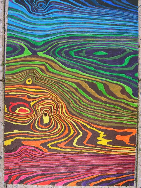 Holzmuster XXXIV