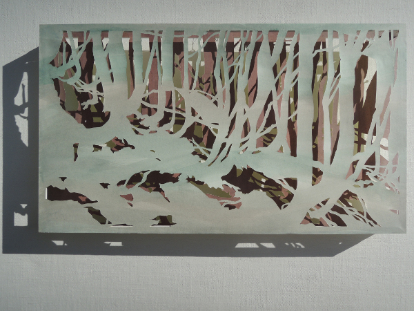 Cut in- Bergwald II