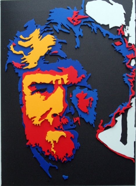Reinhold Messner (Kunststoff-Relief)